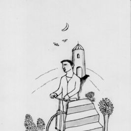 Dibujos para La bicicleta etrusca