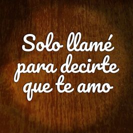 Solo llamé para decirte que te amo - Cartelera