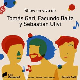 Facundo Balta, Sebastián Ulivi y Tomás Gari