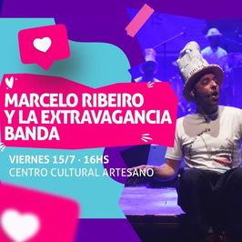 Marcelo Ribeiro y la Extravagancia Banda