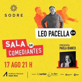 Leo Pacella en Sala de Comediantes