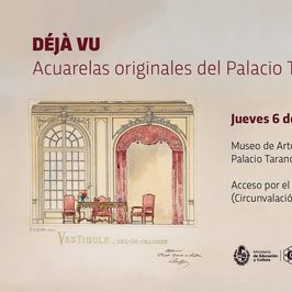 Déjà Vu. Acuarelas originales del Palacio Taranco