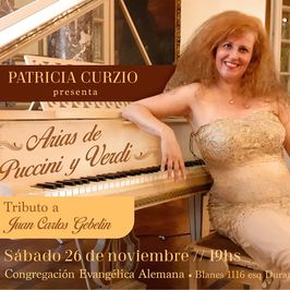 Arias de Puccini y Verdi, tributo a Juan Carlos Gebelin