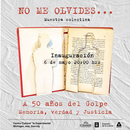 "No me olvides..."
